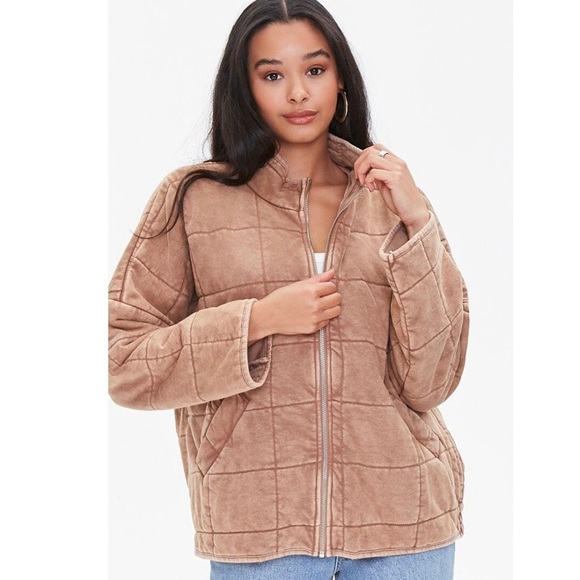 Forever 21 Jackets & Blazers - Free people Dupe quilted jacket